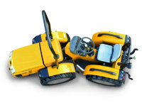 Ci�gnik Pasquali EOS - centralny przegub 